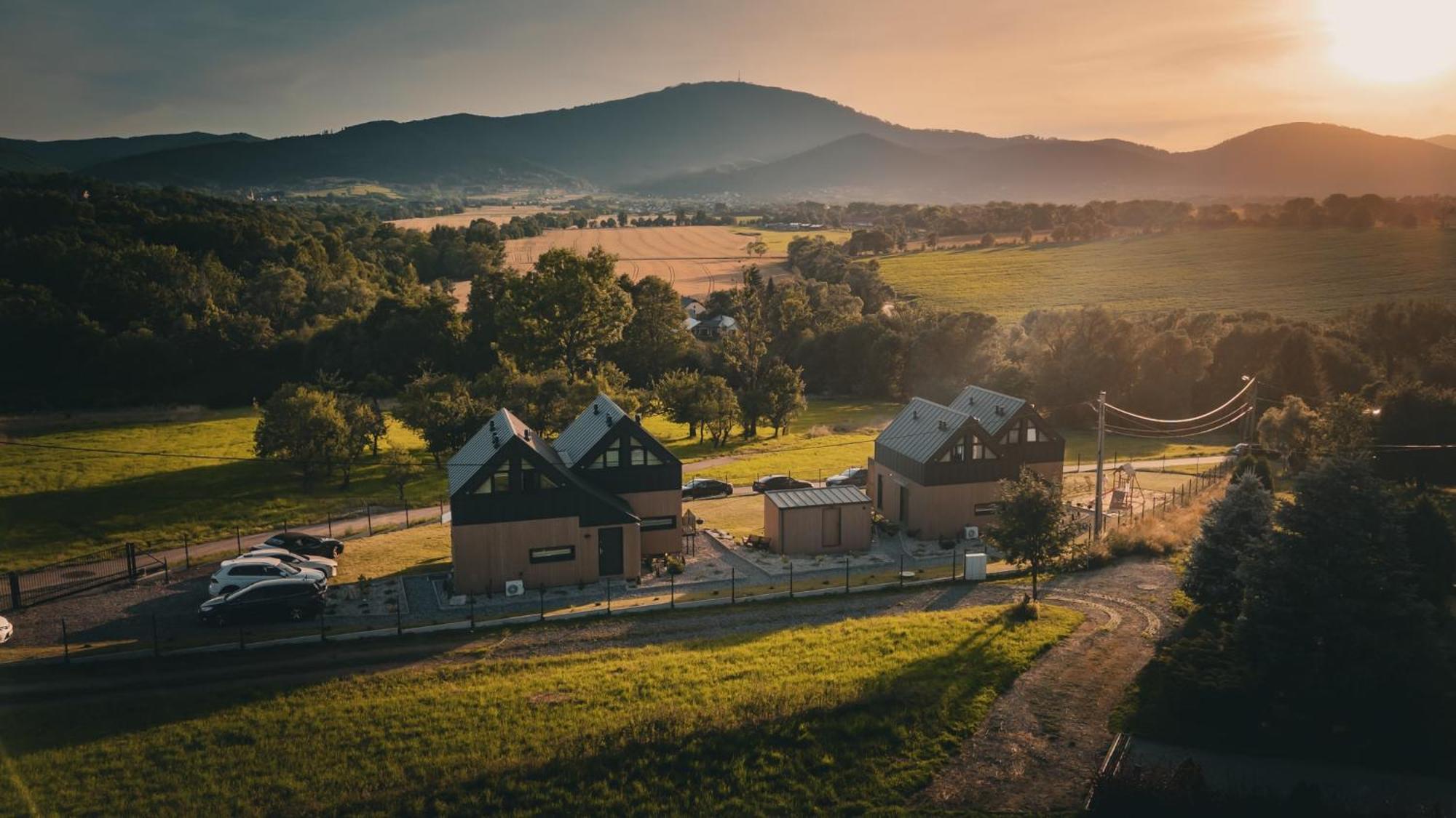 Beskid Sielski - Klimatyczne Domki W Lipowej Z Widokiem Na Gory I Sauna - Dream Apart Żywiec 外观 照片